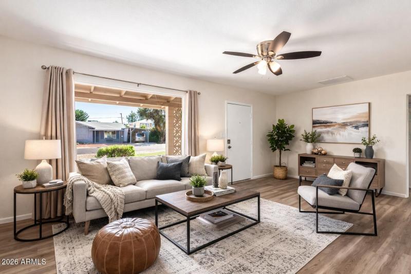 Great Room, Light and Bright