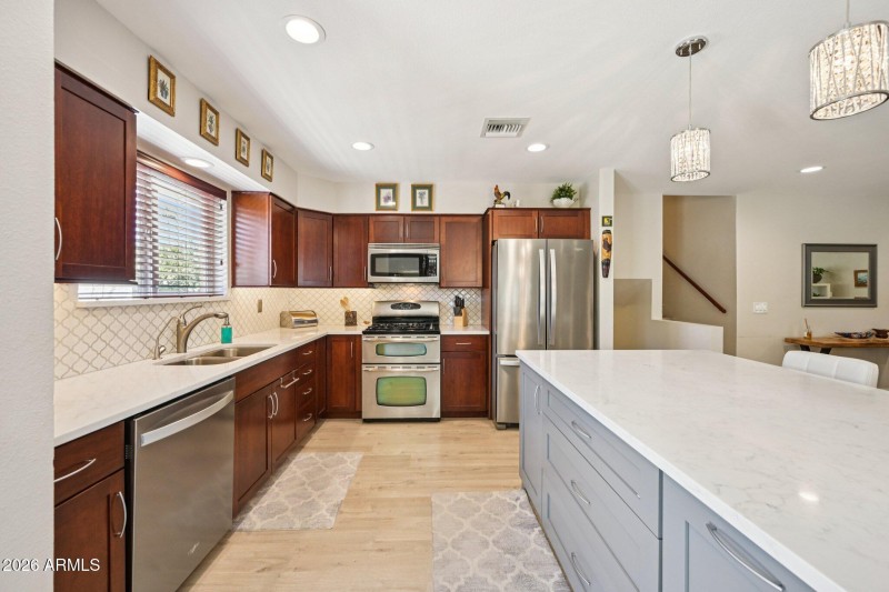 Views of the kitchen