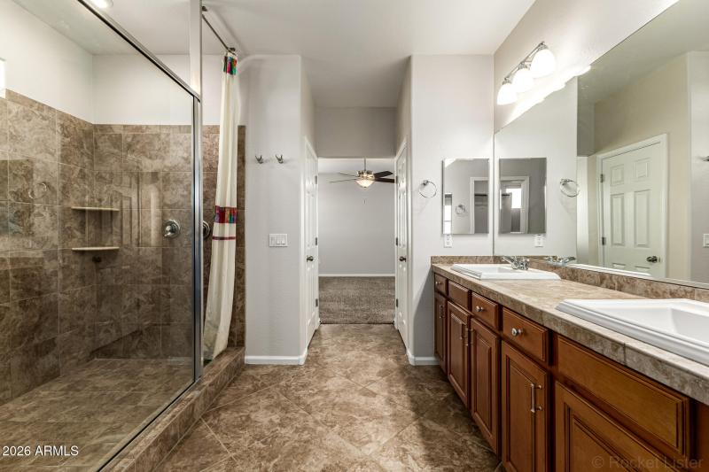 Master bathroom