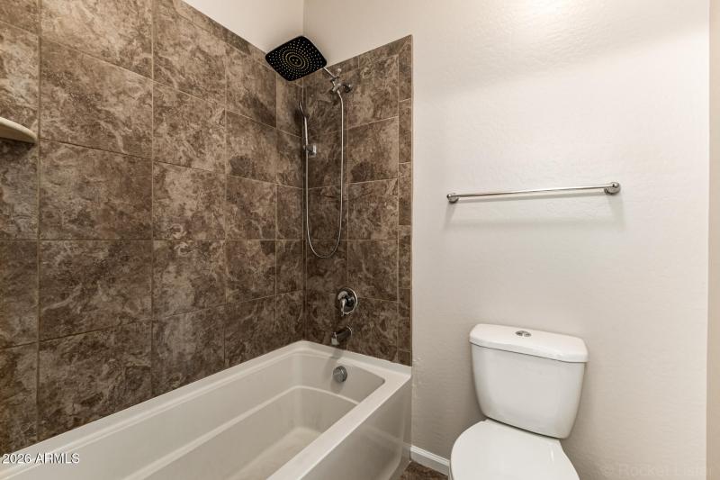 Second level bathroom