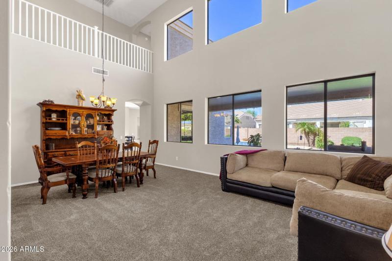 FORMAL DINING AND FAMILY ROOM