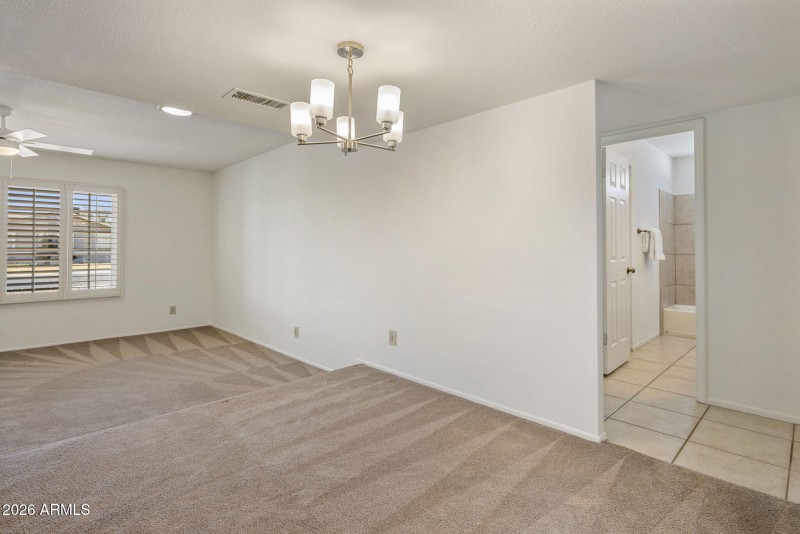 Dining Area & Family Room