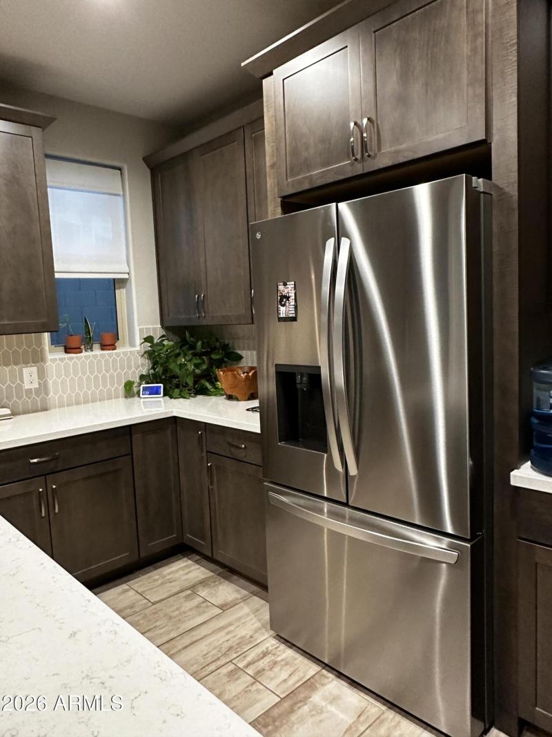 Included refrigerator.