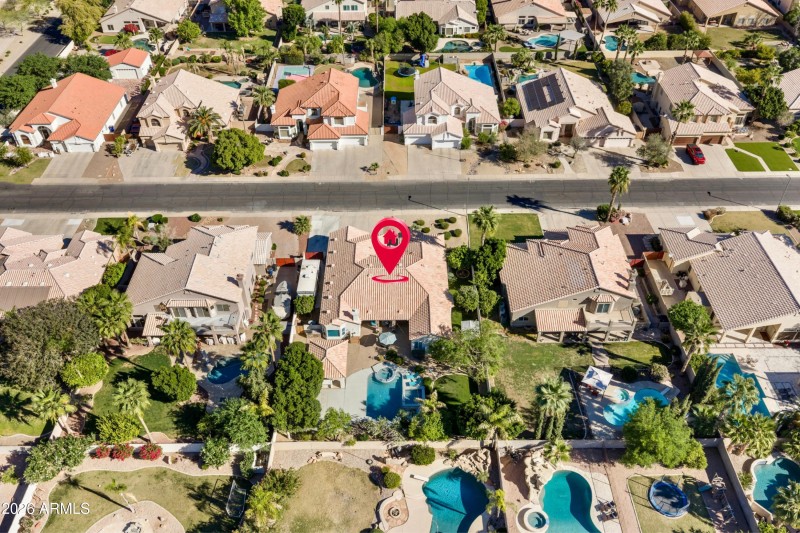 Arial of Neighborhood