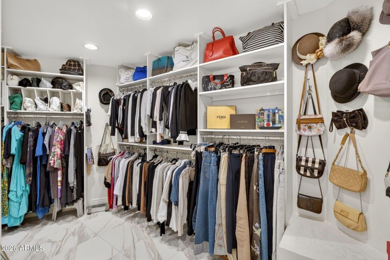 Primary Walk-in Closet