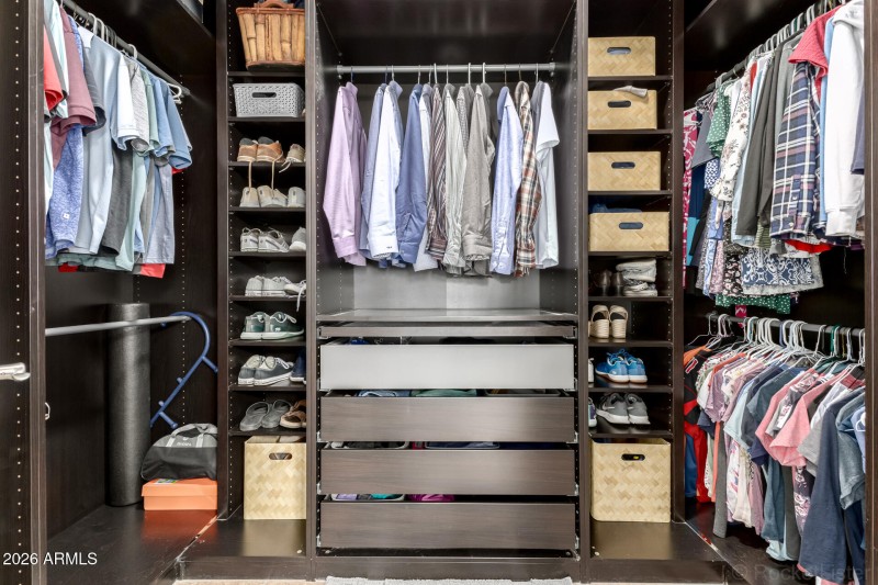Primary Suite closet