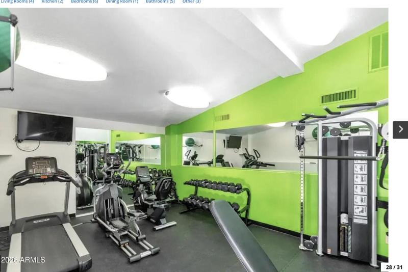 fitness center
