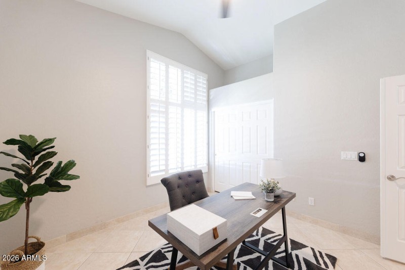 Bedroom 2/Office with Double Doors