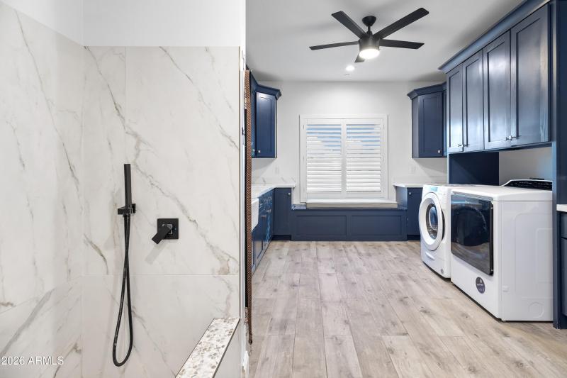 Laundry with Pet shower