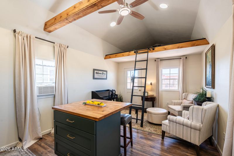 Living room with Loft