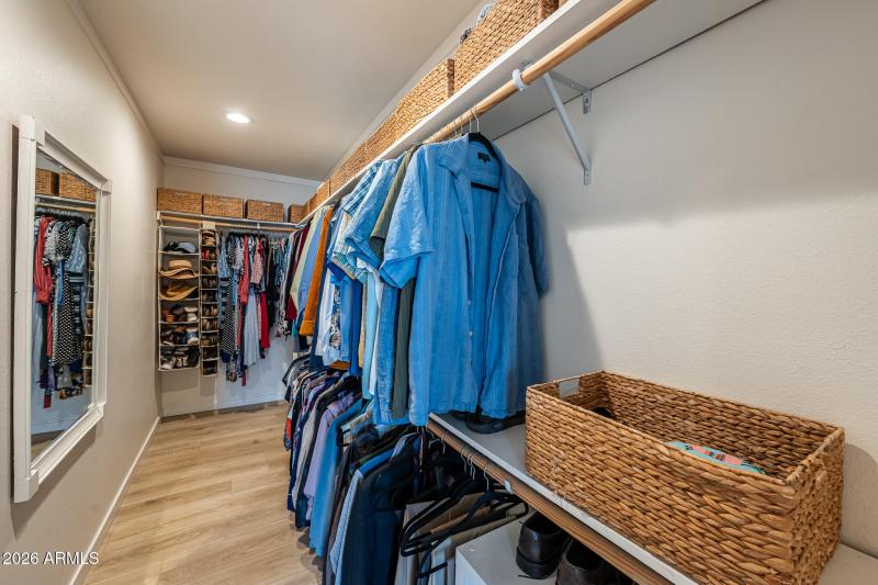 Primary Walk-in Closet