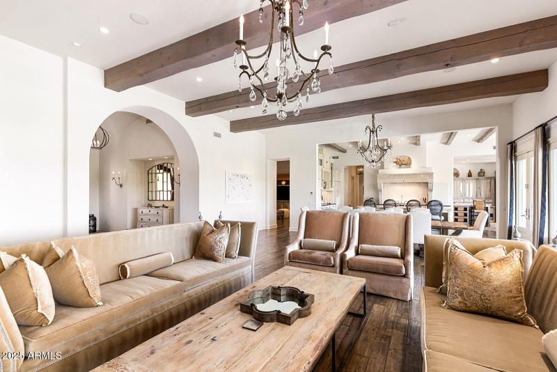 Family room comfortable furnishings