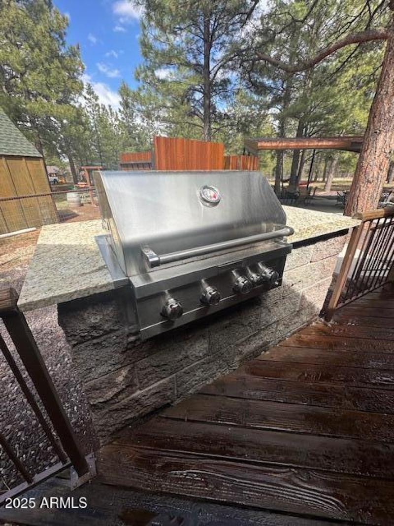 Built-in BBQ