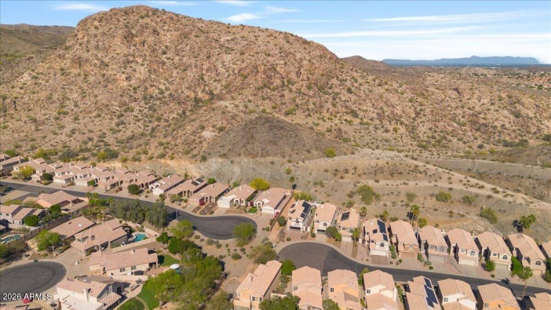 Aerial Of The Foothills