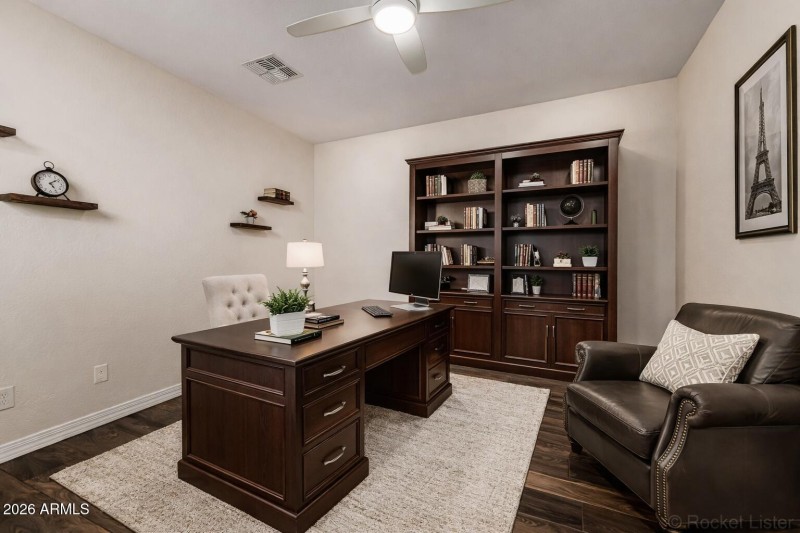 Den - Virtually Staged