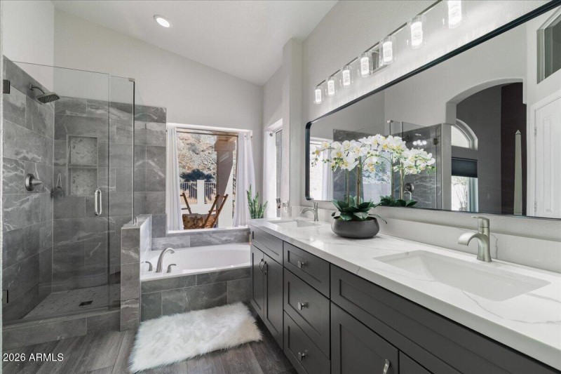 Remodeled Primary Bathroom