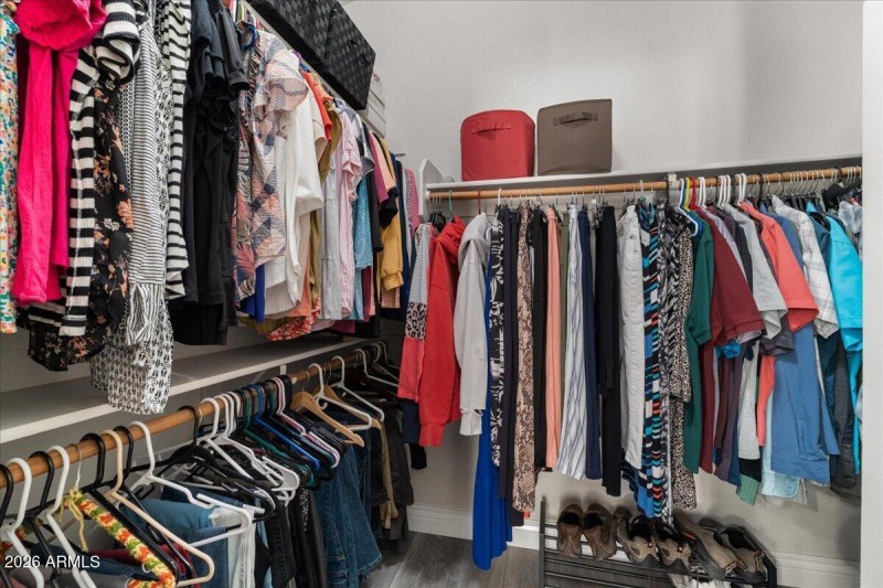 Primary Walk-in Closet