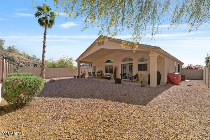 Backyard from the East