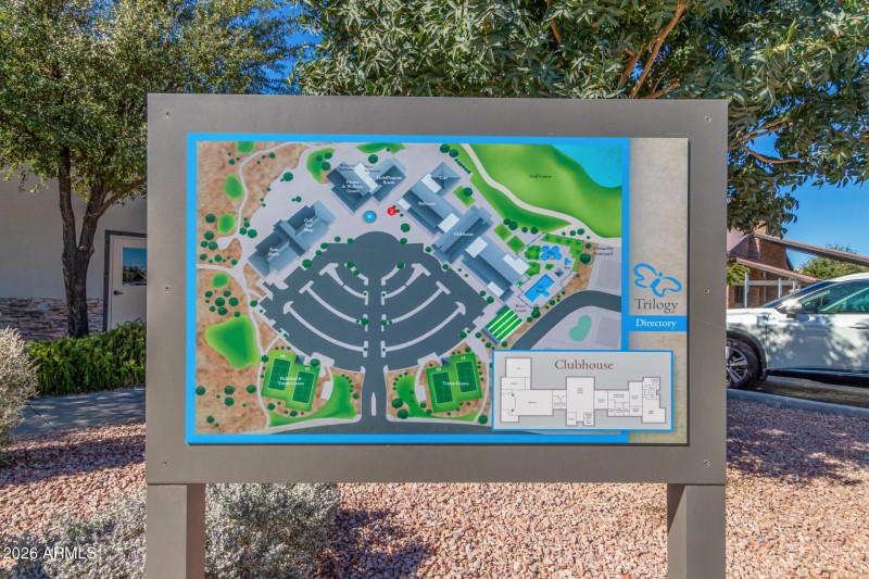 COMMUNITY CLUBHOUSE AREA MAP