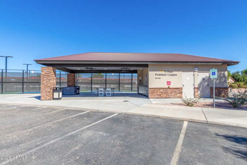 COMMUNITY PICKLEBALL RAMADA WITH KITCHEN