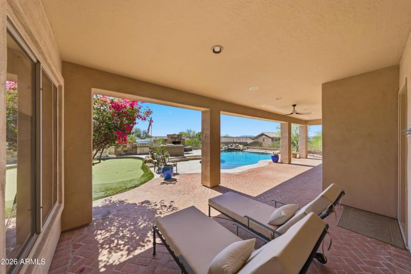 Enjoy Relaxing In This Stunning Backyard