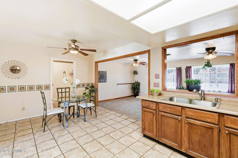 Kitchen and Family Room