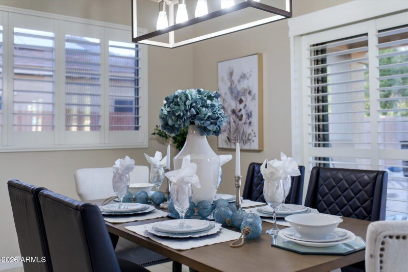 Dining Room Close Up