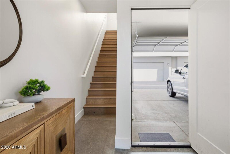 Entry to Garage