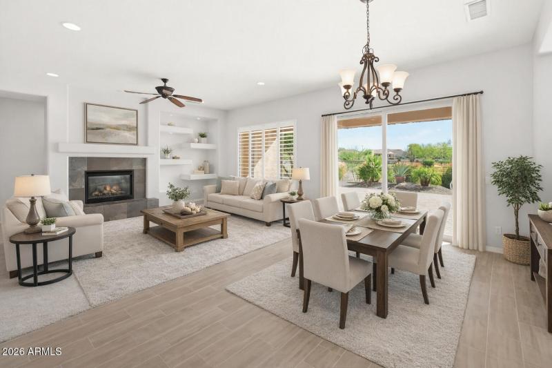 Bright and modern open-concept living sp