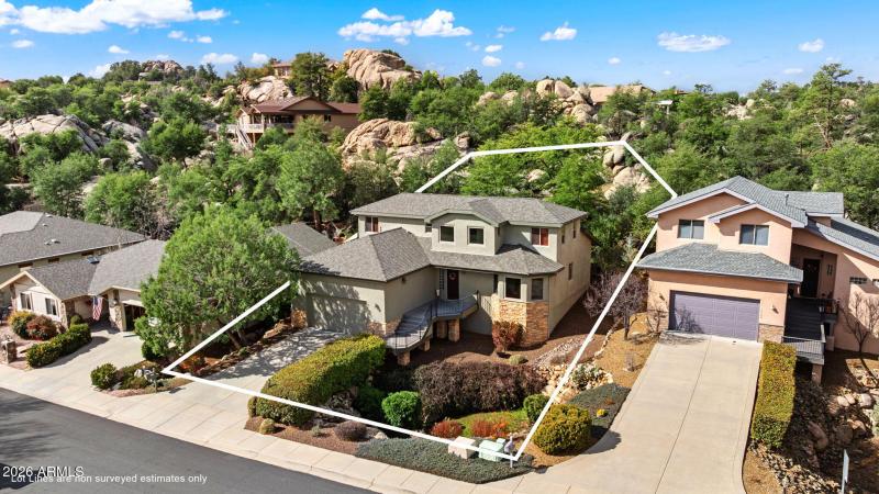 Aerial Front Lot Lines