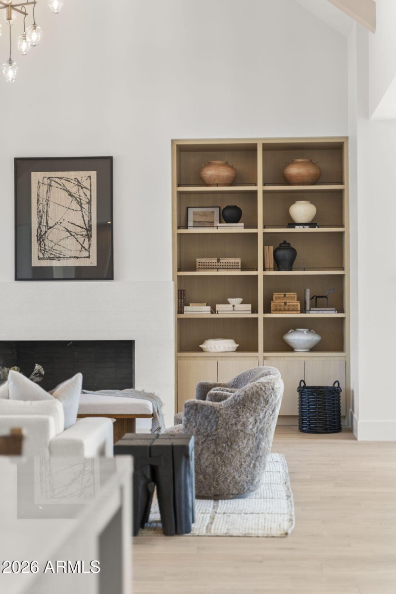 Full custom cabinetry.