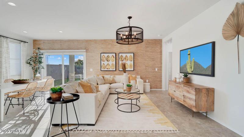 great room and dining