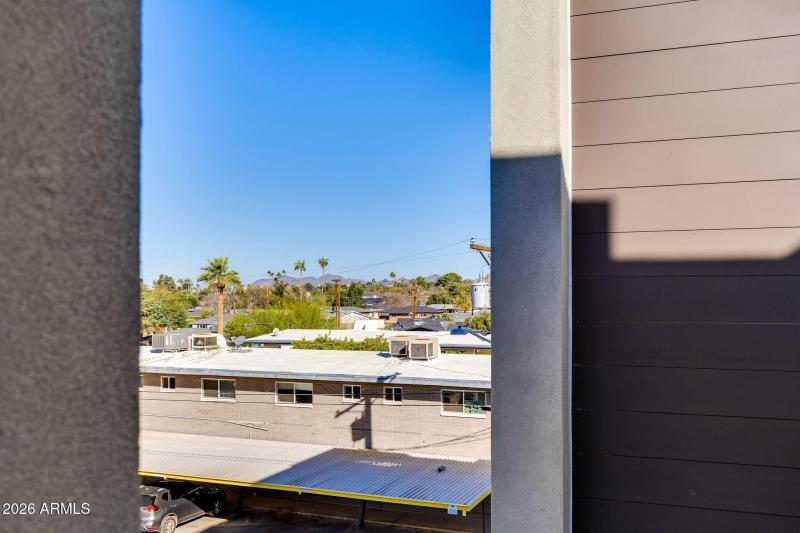 Balcony off of Primary Bedroom