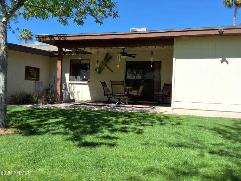 Covered Patio / Greenway