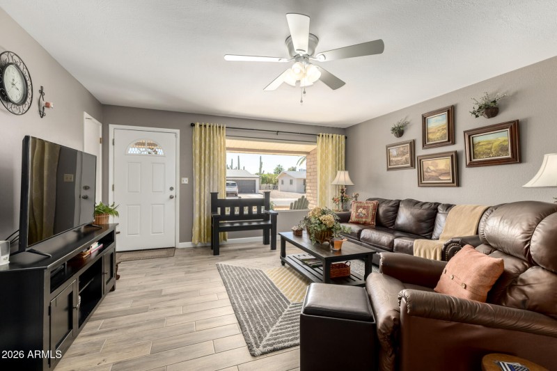 Beautiful plank flooring