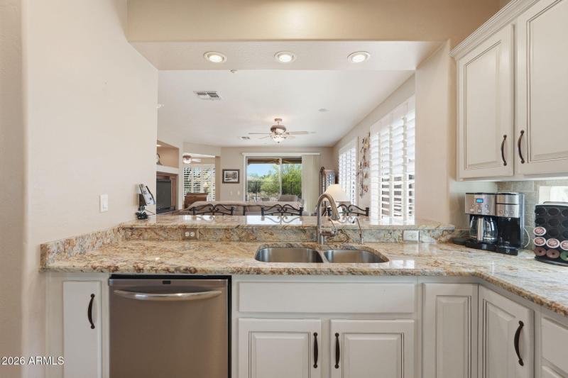 Kitchen Overlooking Great Room