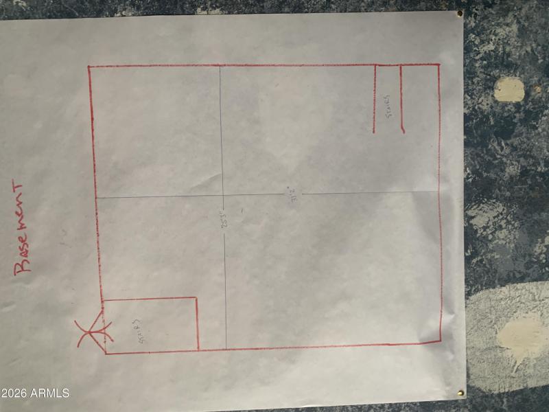 41 W Main Floor dimensions Basement