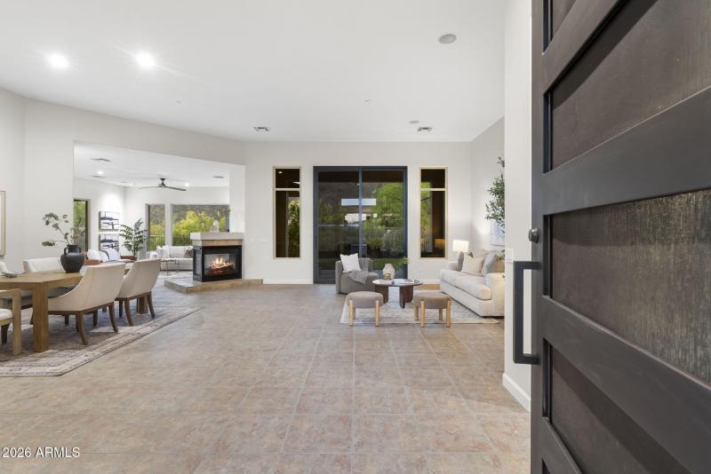 Foyer into Living Room