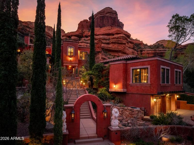 View to Main House and Casita