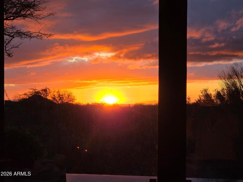 Sunset from Living Room