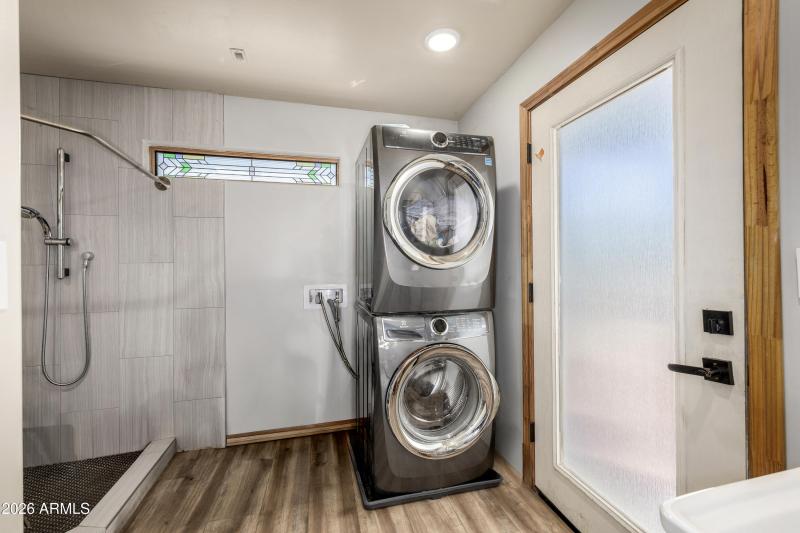 Casita Laundry Area