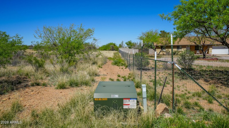 Electric on property