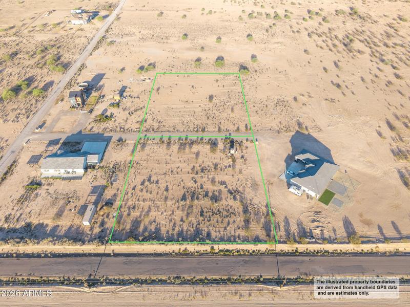 UAS Both Parcels View to West