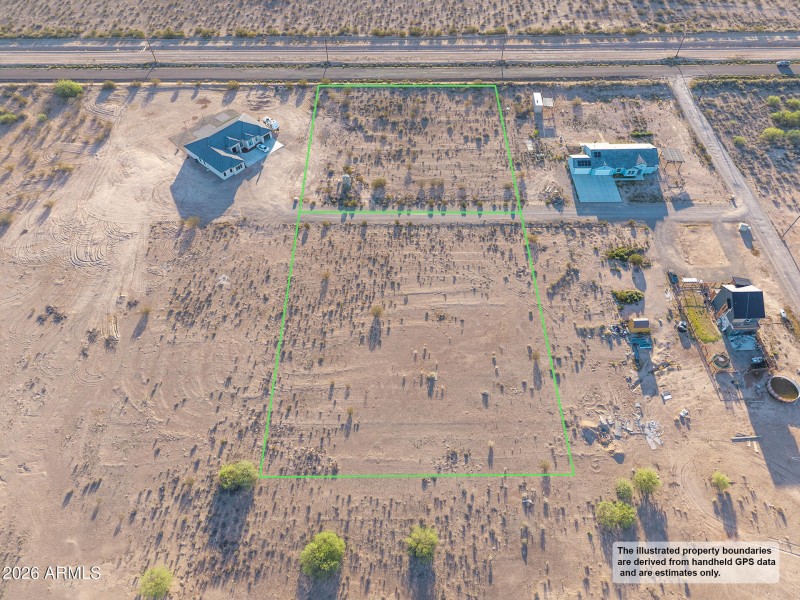 UAS Both Parcels View to East