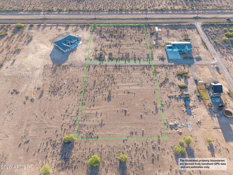 UAS Both Parcels View to East