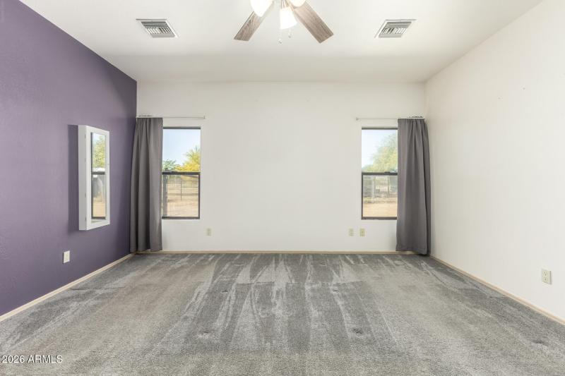 Spacious owner's retreat