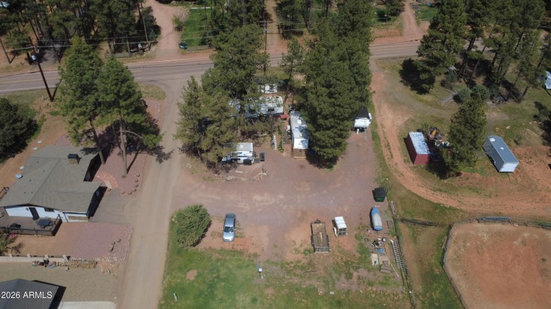 high backshot of pine rd