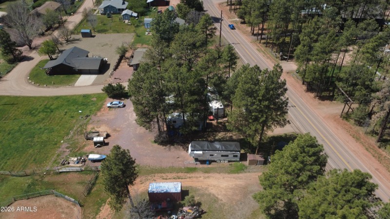 Side shot of pine rd