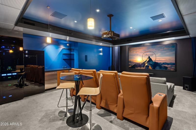 STATE-OF-THE-ART HOME THEATER