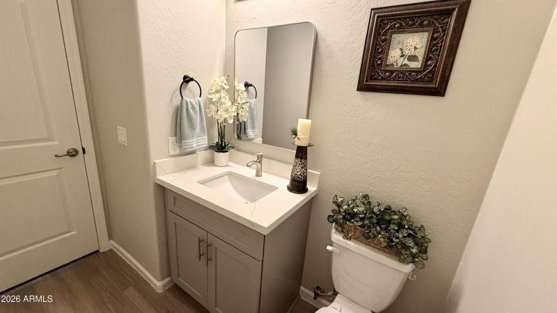 Half bath downstairs